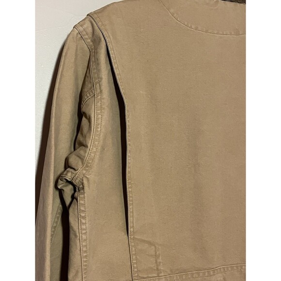 Polo Sport VTG Women’s M Canvas, Suede, Corduroy Barn Coat, Hunting Chore Jacket - Picture 8 of 10